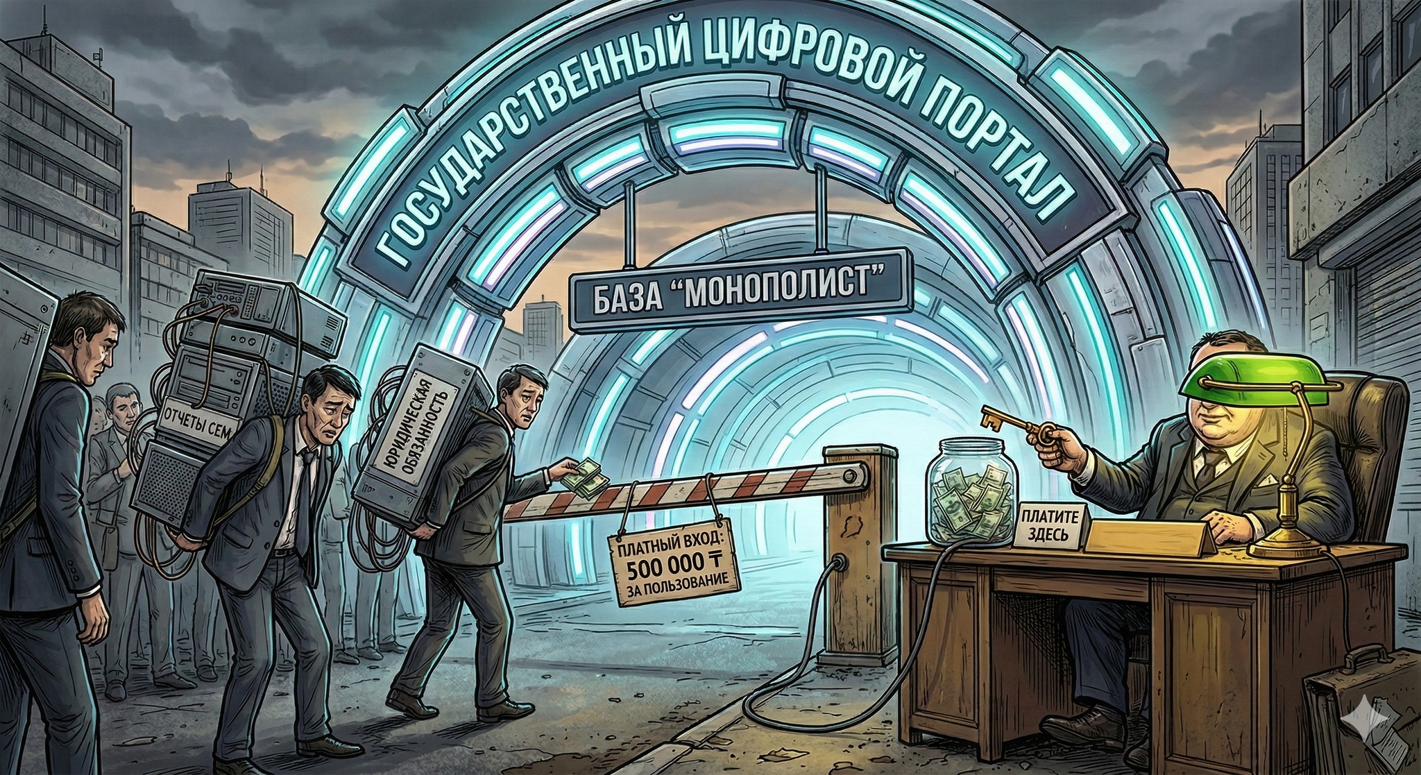 Цифровизация с платным входом, или Как МинНацЭк изобрел «цифровой оброк»