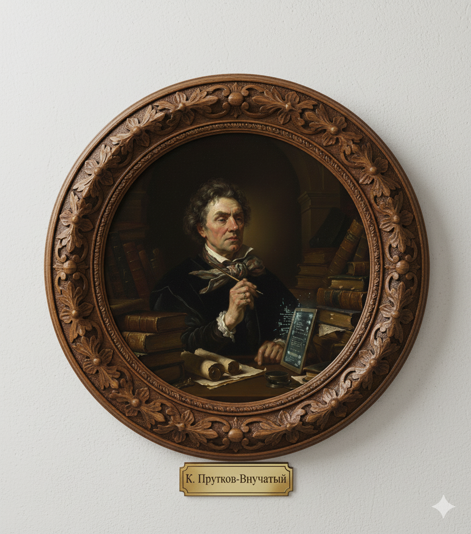 Кузьма Прутков-Внучатый. Портрет
